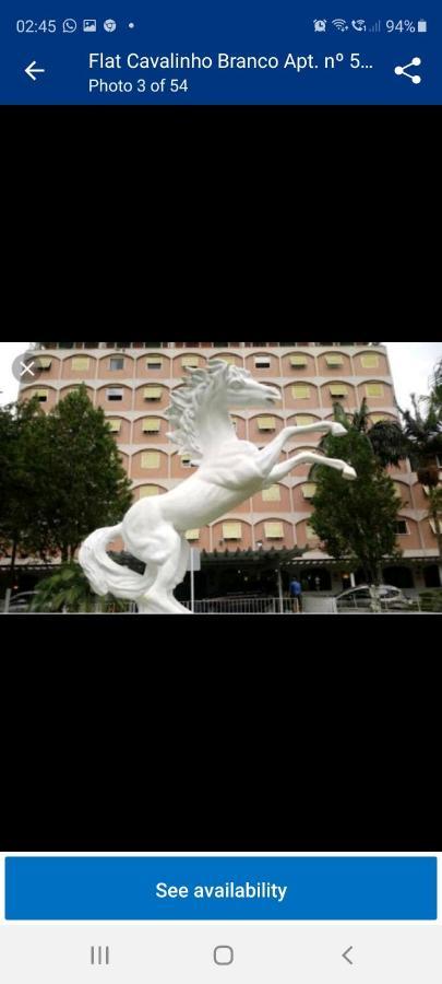 Flat No Hotel Cavalinho Branco Águas de Lindóia Bagian luar foto